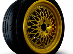 Forgeline Heritage Series LS3 wheel 3D Model