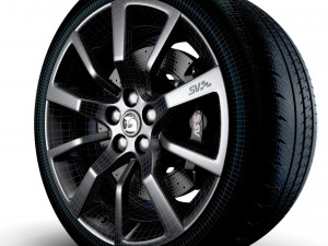 HSV SV wheel Modelo 3D
