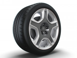 Lexus SC430 2006 wheel 3D 模型