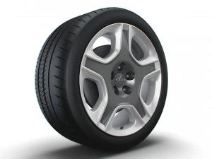 Lexus SC430 2006 wheel 3D Model