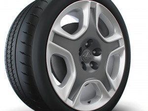 Lexus SC430 2006 wheel 3D 模型