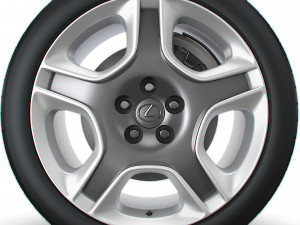 Lexus SC430 2006 wheel 3D 模型