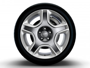 Lexus SC430 2006 wheel 3D 模型