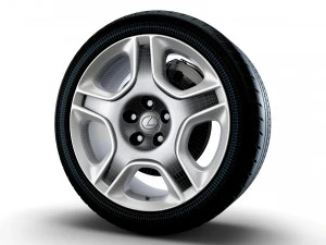 Lexus SC430 2006 wheel 3D Model