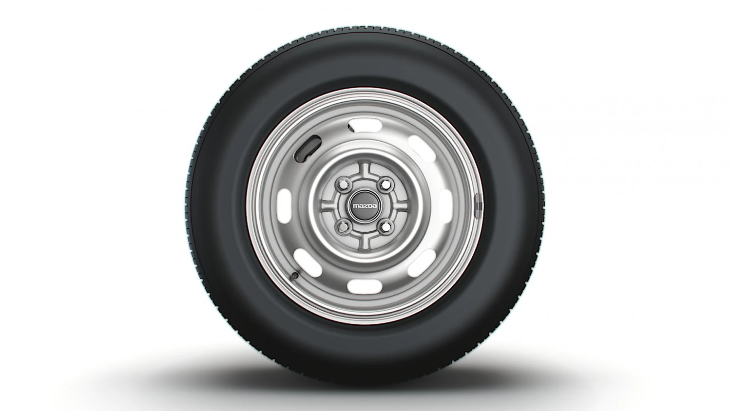 Mazda Miata wheel 3D Model .c4d .max .obj .3ds .fbx .stl .blend 