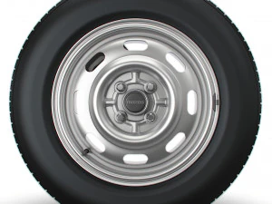 Mazda Miata wheel 3D Model