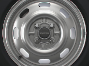 Mazda Miata wheel Modello 3D