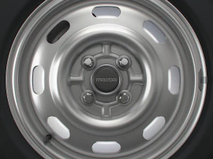 Mazda Miata wheel 3D Model