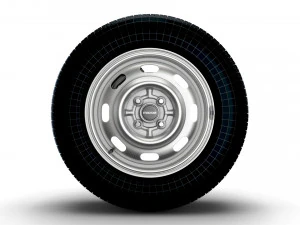 Mazda Miata wheel 3D Model