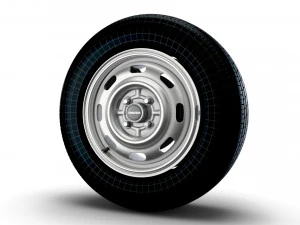 Mazda Miata wheel 3D Model