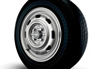 Mazda Miata wheel 3D Model