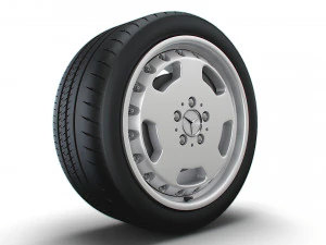 Mercedes Benz AMG Aero II Wheel 3D Model