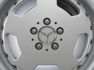 Mercedes Benz AMG Aero II Wheel 3D-Modell