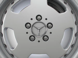 Mercedes Benz AMG Aero II Wheel 3D Model