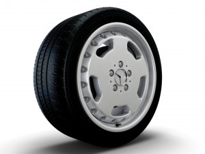 Mercedes Benz AMG Aero II Wheel 3D-Modell