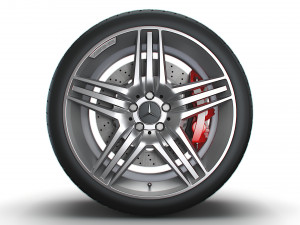 Mercedes Benz Maxilite wheel 3D Model
