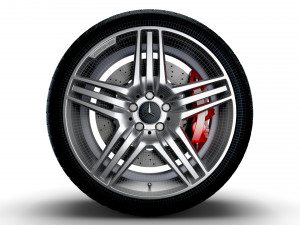 Mercedes Benz Maxilite wheel 3D मॉडल