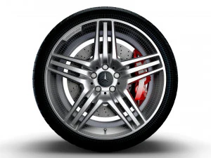 Mercedes Benz Maxilite wheel 3D Model