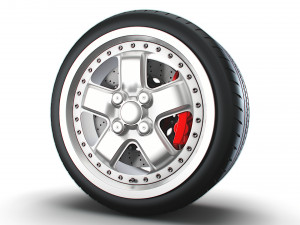 Mugen MR5 wheel 3D Модель