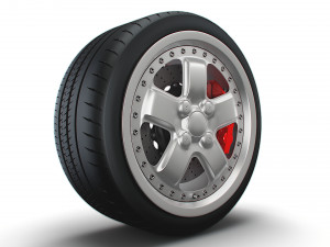 Mugen MR5 wheel 3D Модель
