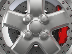 Mugen MR5 wheel 3D Модель