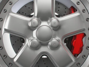 Mugen MR5 wheel 3D Model