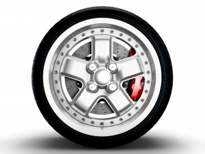 Mugen MR5 wheel 3D Модель