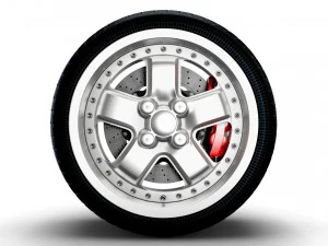 Mugen MR5 wheel 3D Model