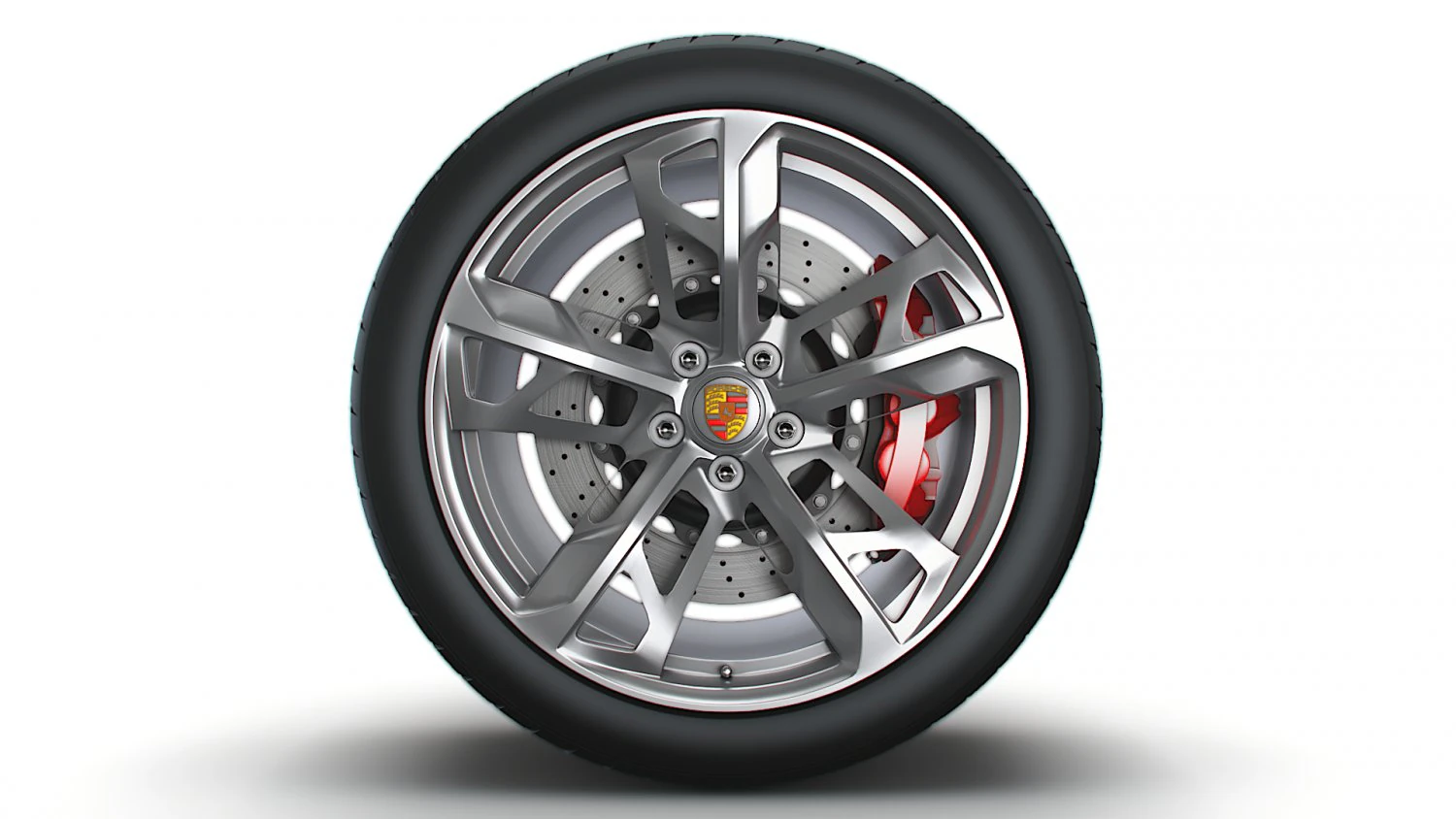 Porcsche Taycan Sport wheel 3D Model .c4d .max .obj .3ds .fbx .stl .blend 