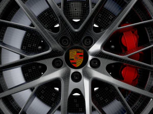 Porsche Panamera wheel 3D Model