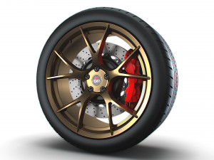 Project 6GR wheel 3D-Modell