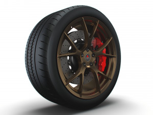 Project 6GR wheel 3D-Modell