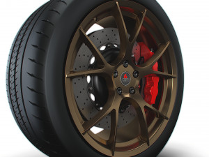 Project 6GR wheel 3D-Modell
