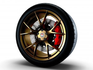 Project 6GR wheel 3D-Modell
