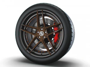 Signature wheel 3D Model