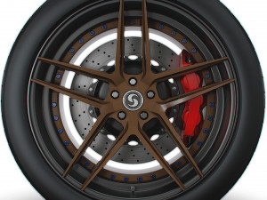 Signature wheel Modello 3D