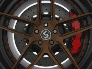 Signature wheel 3D Model