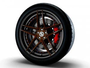 Signature wheel 3D Model