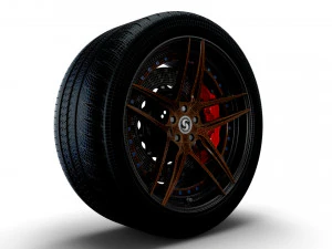 Signature wheel 3D Model