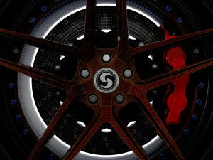 Signature wheel 3D Model