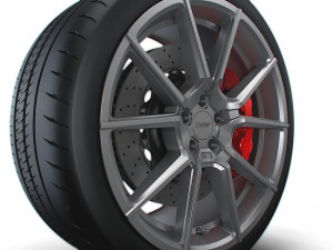 TWS Chrono wheel 3D मॉडल