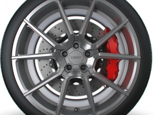 TWS Chrono wheel 3D मॉडल