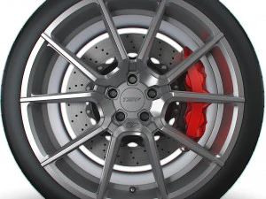 TWS Chrono wheel 3D Model