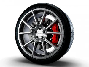 TWS Chrono wheel 3D Model