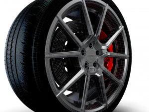 TWS Chrono wheel 3D Model
