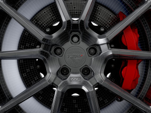 TWS Chrono wheel 3D मॉडल