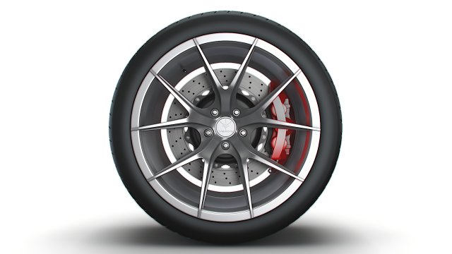 Verde Axis v99 wheel 3D 模型 .c4d .max .obj .3ds .fbx .stl .blend