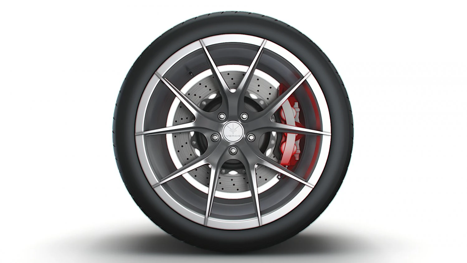 Verde Axis v99 wheel 3D Model .c4d .max .obj .3ds .fbx .stl .blend 