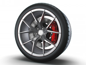Verde Axis v99 wheel 3D 模型