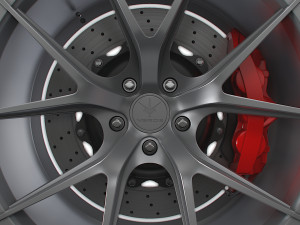 Verde Axis v99 wheel 3D 模型